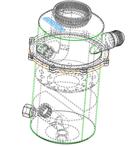 Dry Sump Reservoir design